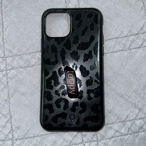 Loopy Case (black leopard print)